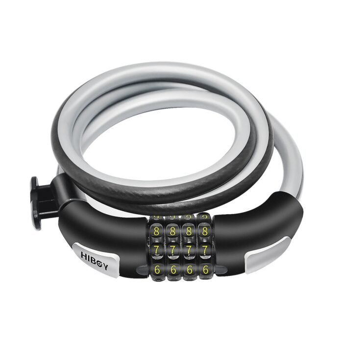 Hiboy 3.2 ft Combination Cable Lock, photo 1