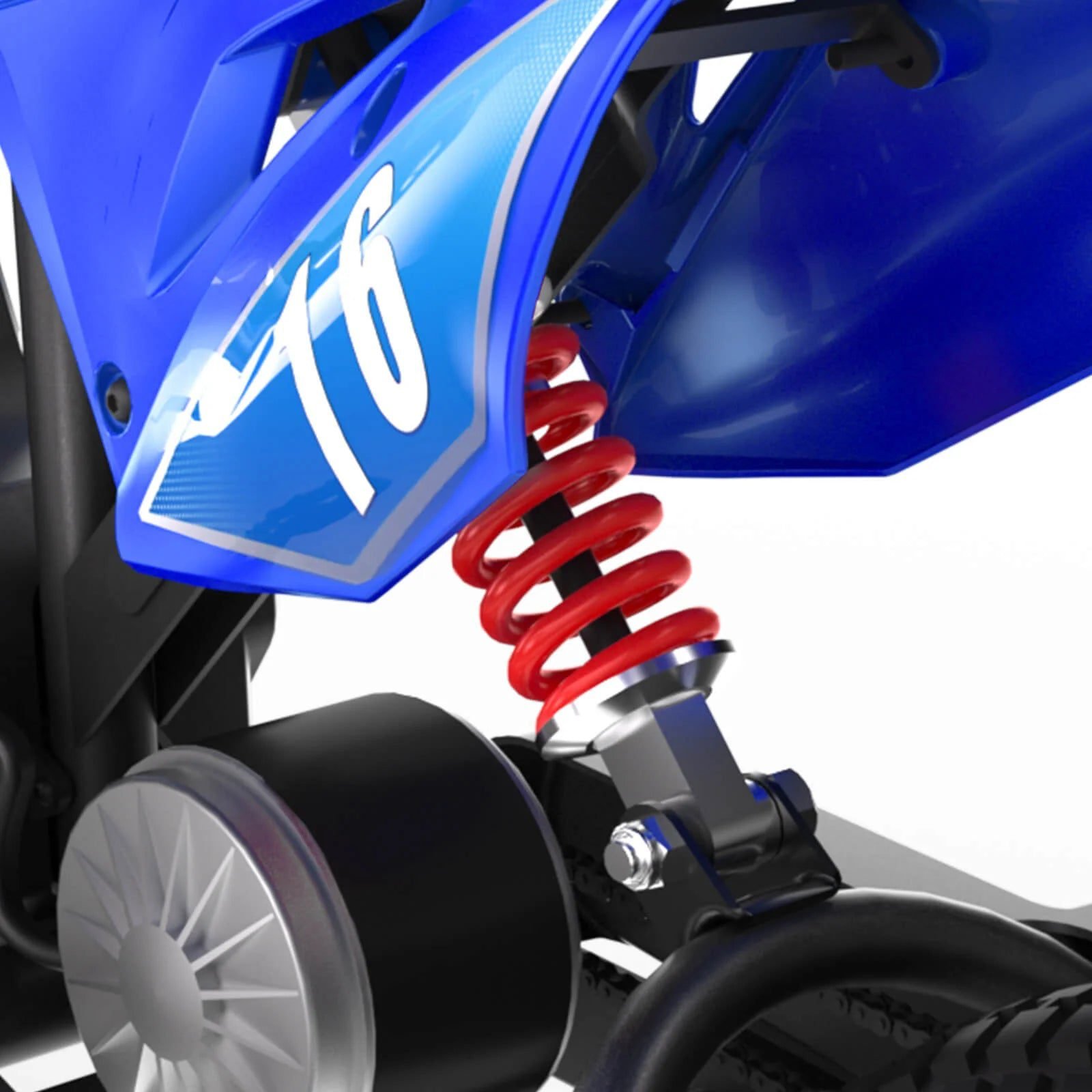 Hiboy DK1 Electric Dirt Bike for Kids Ages 3-10: Front Hydraulic Shock