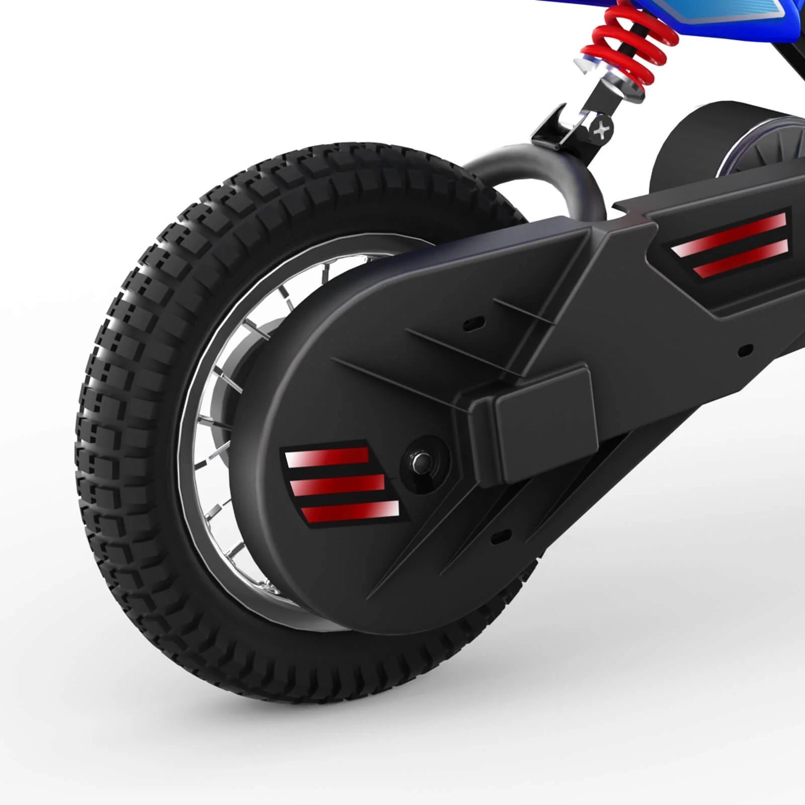 Hiboy DK1 Electric Dirt Bike for Kids Ages 3-10: Rear Shock Absorber