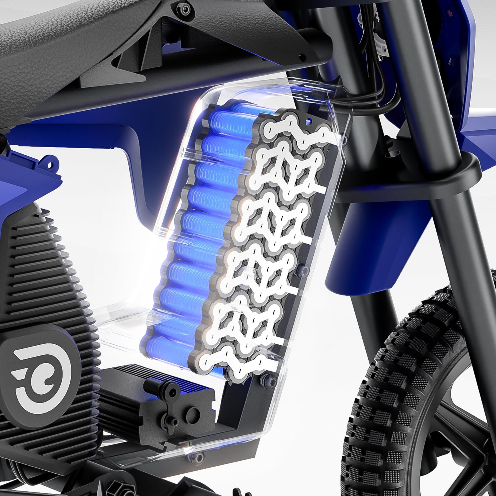 Hiboy DK2 Electric Dirt Bike for Kids Ages 3-7: Adjustable Handlebar