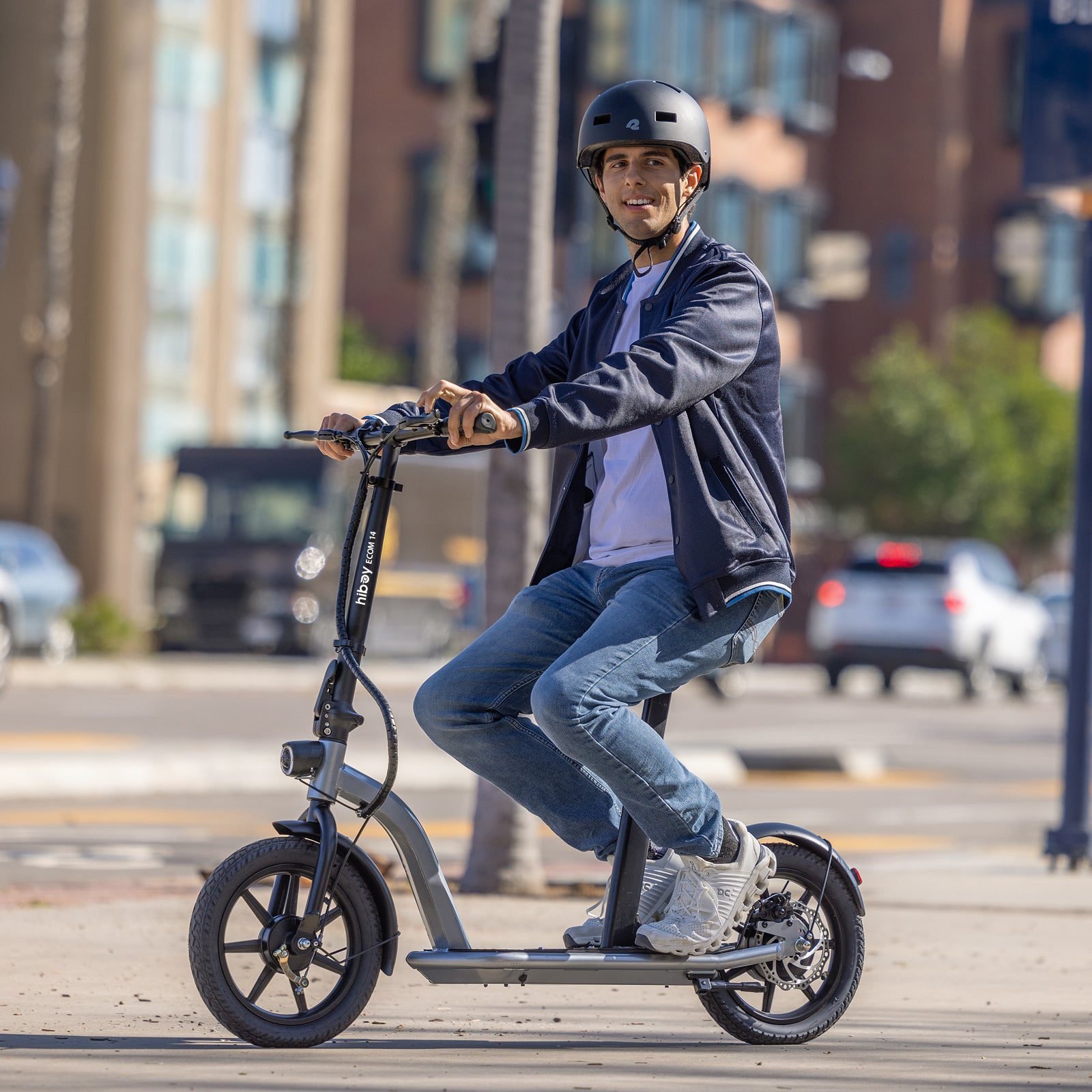 Hiboy ECOM 14 Big Wheel Electric Scooter feature banner 2
