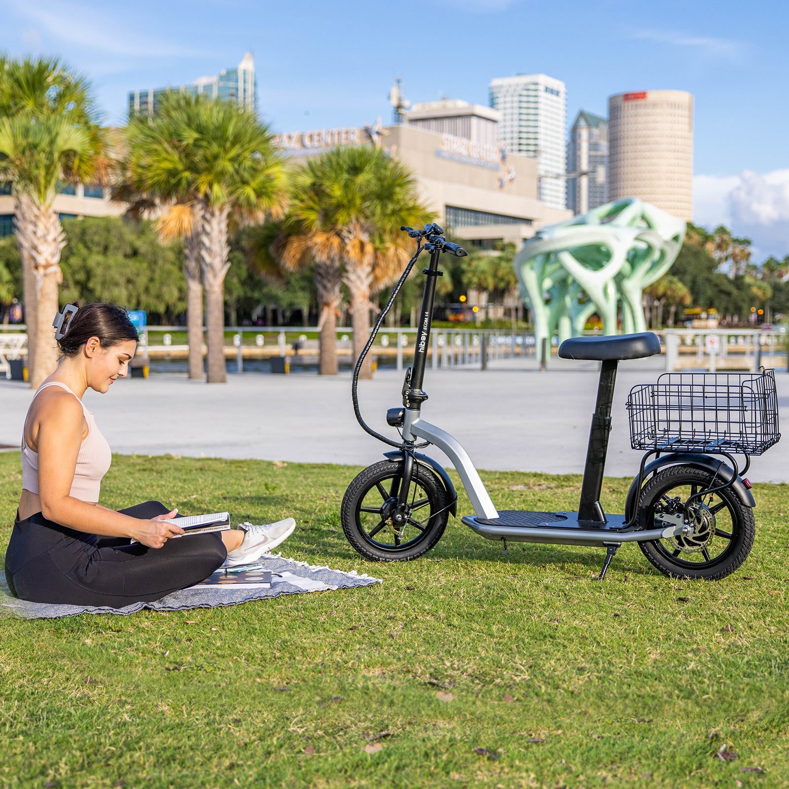 Hiboy ECOM 14 Big Wheel Electric Scooter feature banner 6