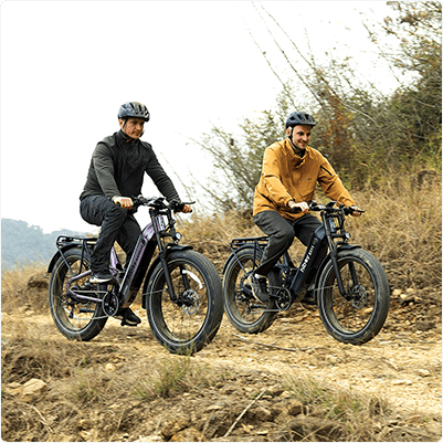 Hiboy EX11 Full Suspension Electric Bike feature banner 5