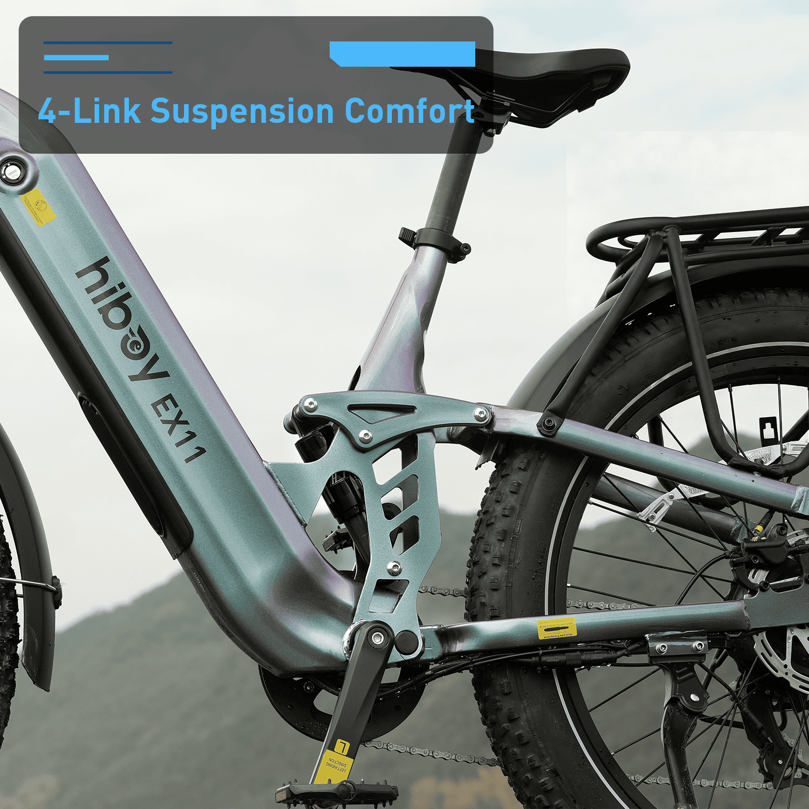 Hiboy EX11 Full Suspension Electric Bike, photo 10