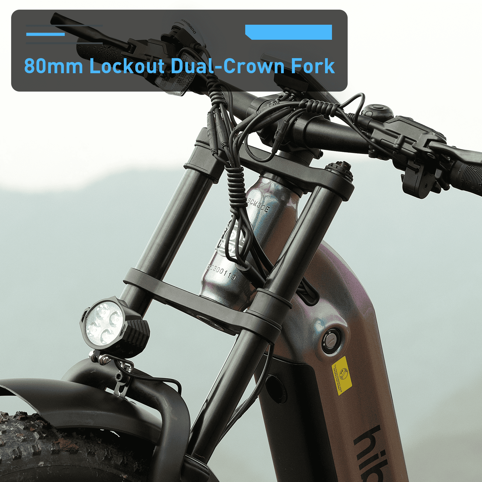 Hiboy EX11 Full Suspension Electric Bike, photo 11
