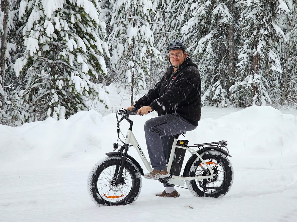 Hiboy EX6 Step-Thru Fat Tire Electric Bike: Comfortable & Safe Experience
