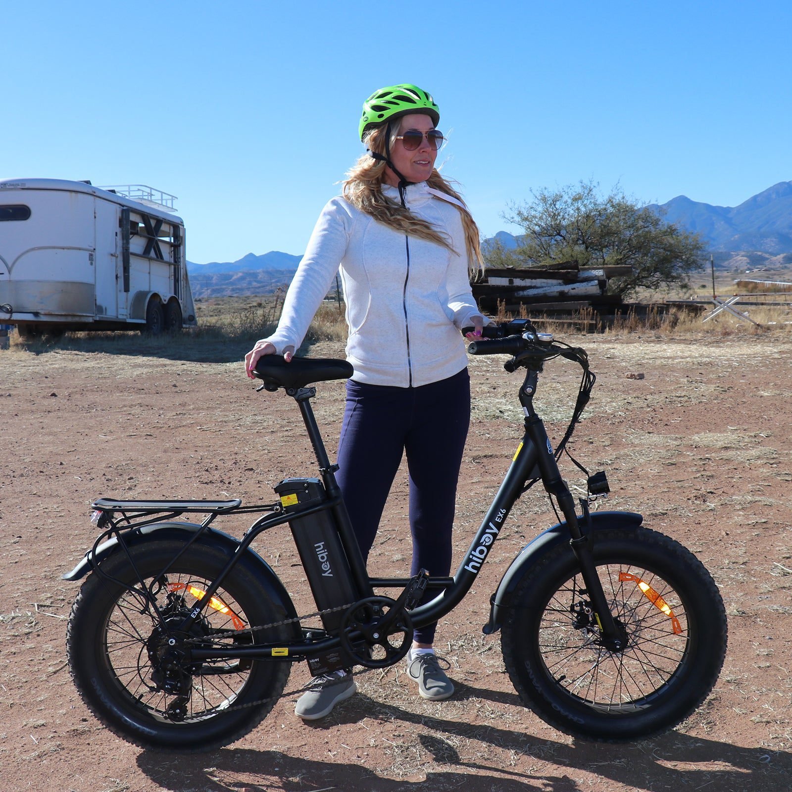 Hiboy EX6 Step-Thru Fat Tire Electric Bike, photo 4