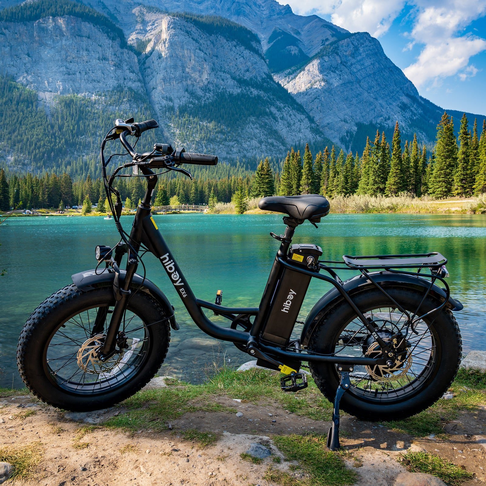 Hiboy EX6 Step-Thru Fat Tire Electric Bike, photo 5
