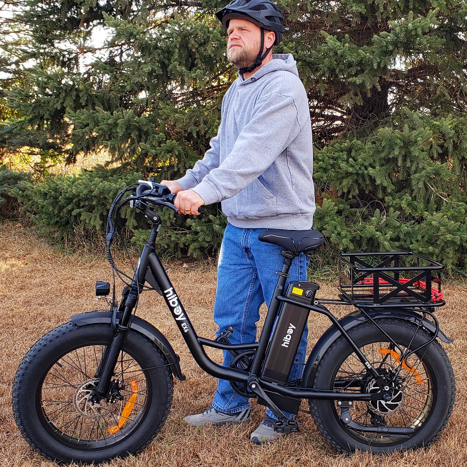 Hiboy EX6 Step-Thru Fat Tire Electric Bike, photo 6