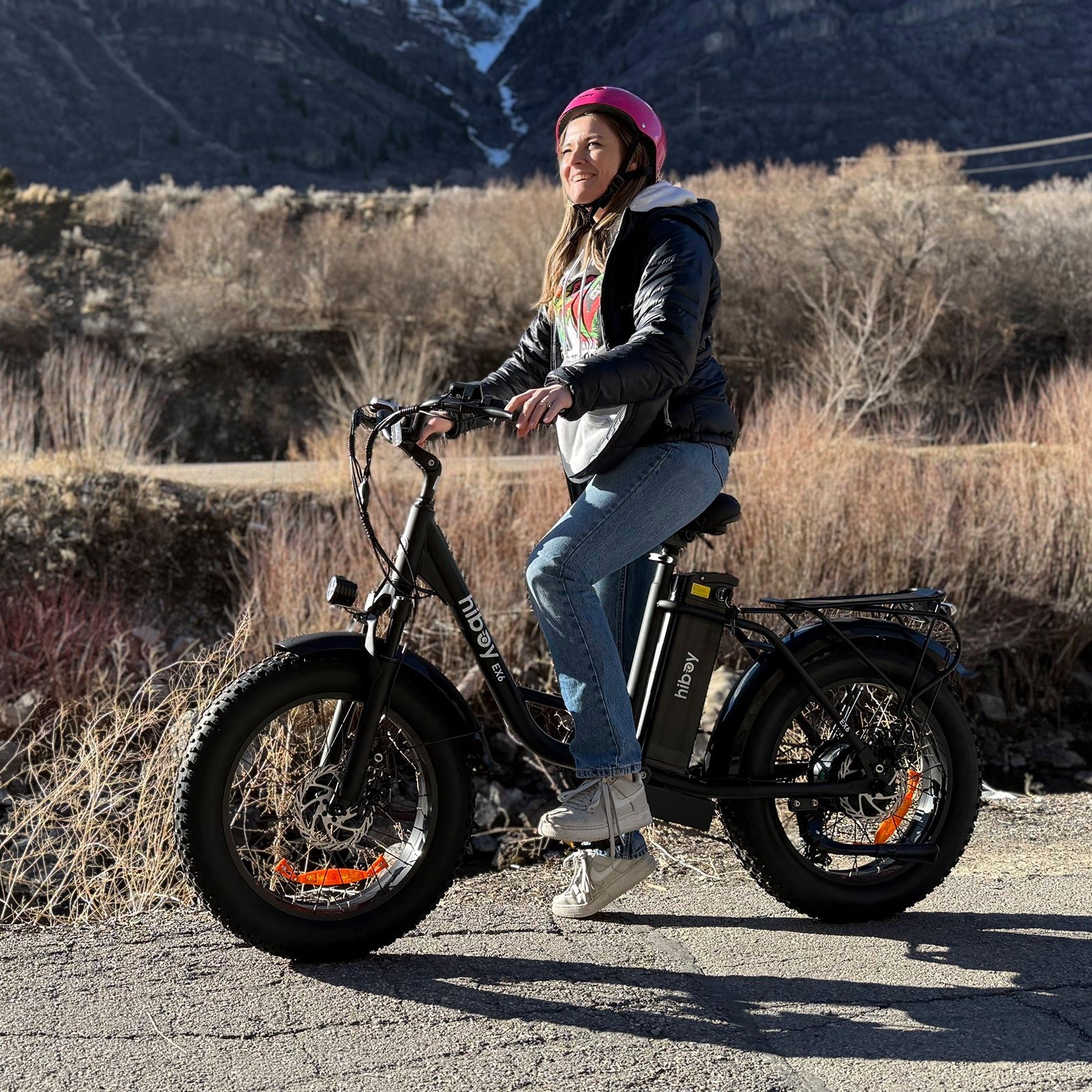 Hiboy EX6 Step-Thru Fat Tire Electric Bike, photo 7