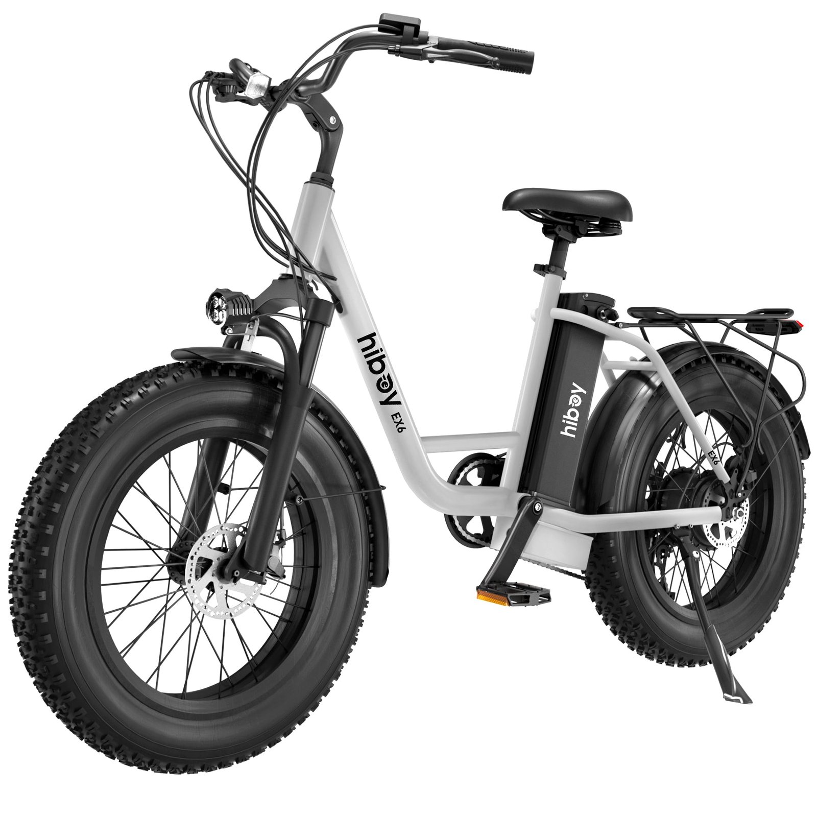 Hiboy EX6 Step-Thru Fat Tire Electric Bike, photo 8