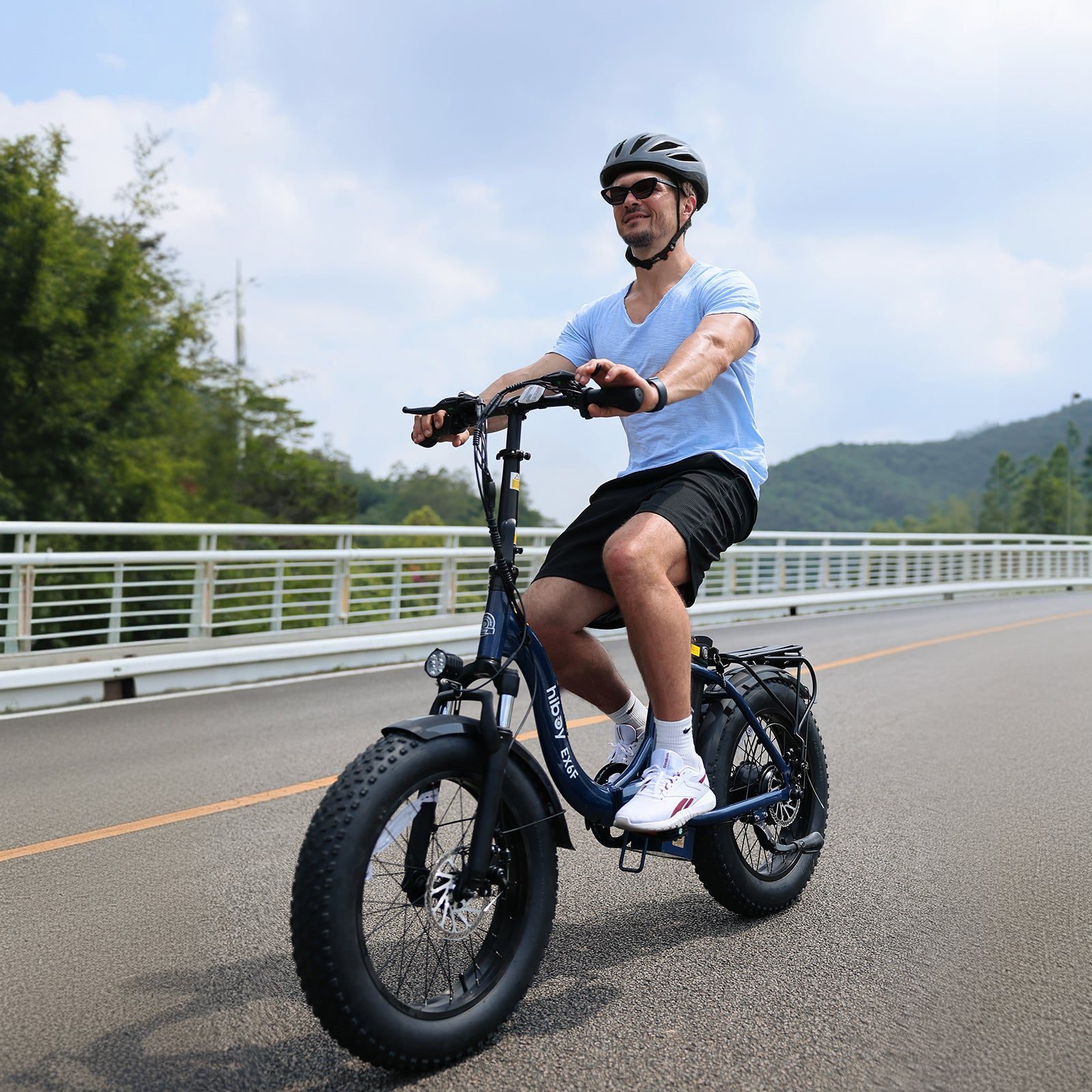 Hiboy EX6F Foldable Low-Step Electric Bike feature banner 4