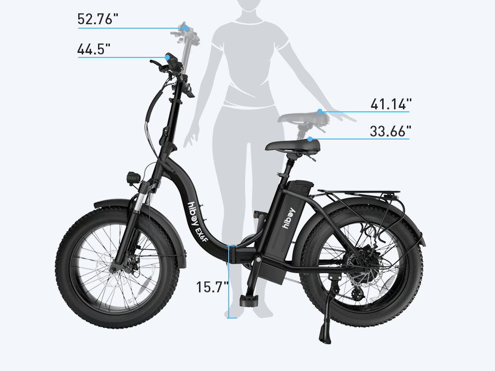 Hiboy EX6F Foldable Low-Step Electric Bike: Built for Everyone