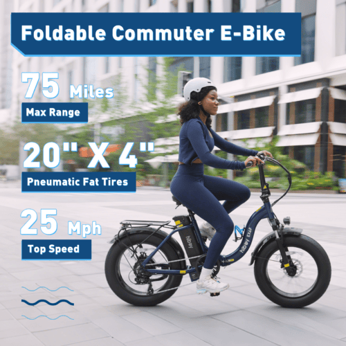 Hiboy EX6F Foldable Low-Step Electric Bike, photo 2