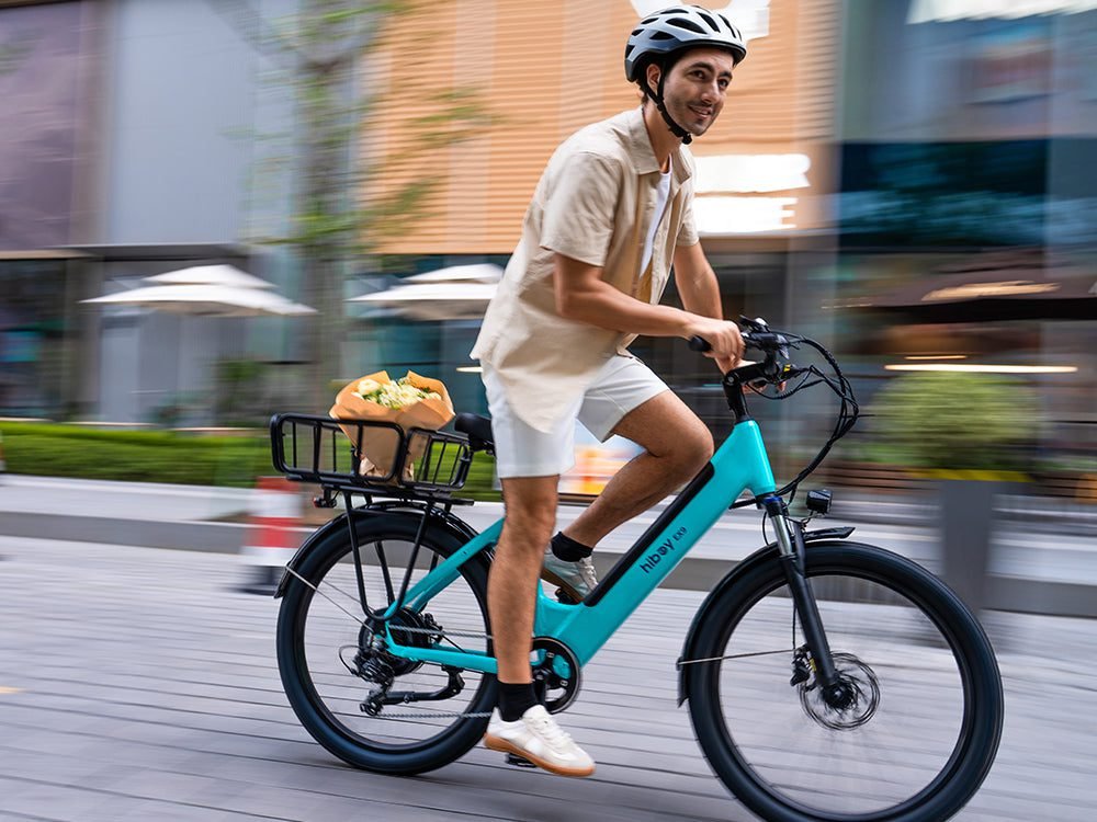 Hiboy EX9 Urban Commuter Electric Bike: Dual-Sided Torque Sensor —