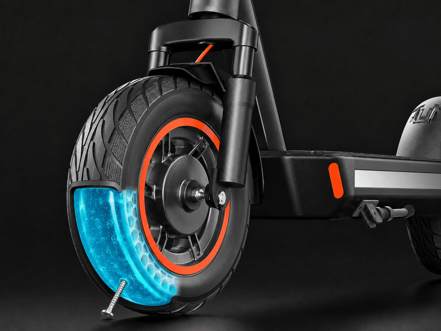 MAX Pro 11-inch self-healing tires
