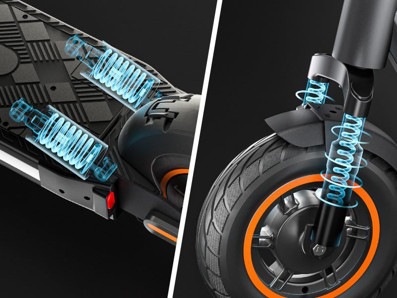 MAX Pro front and rear suspension