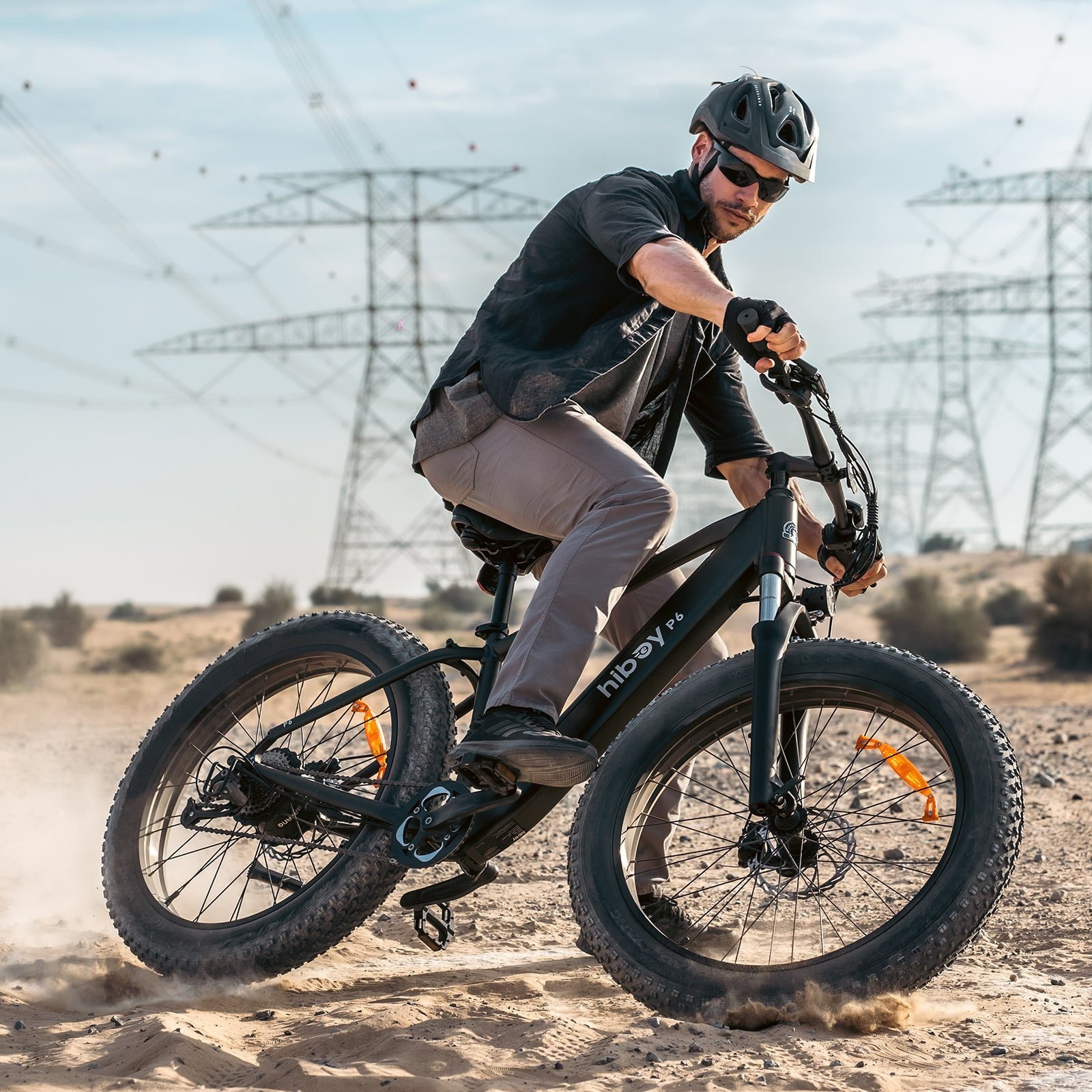 Hiboy P6 Fat Tire Electric Bike, photo 4