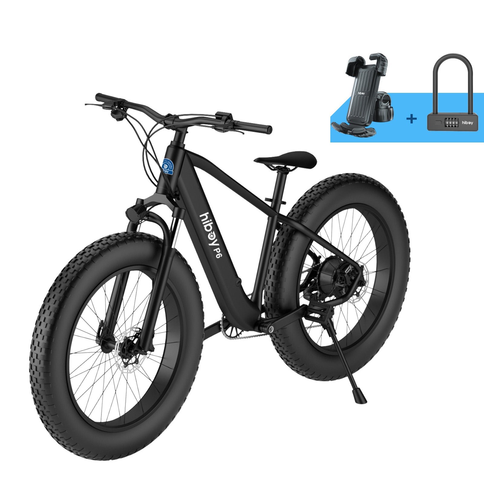 Hiboy P6 Fat Tire Electric Bike, photo 8