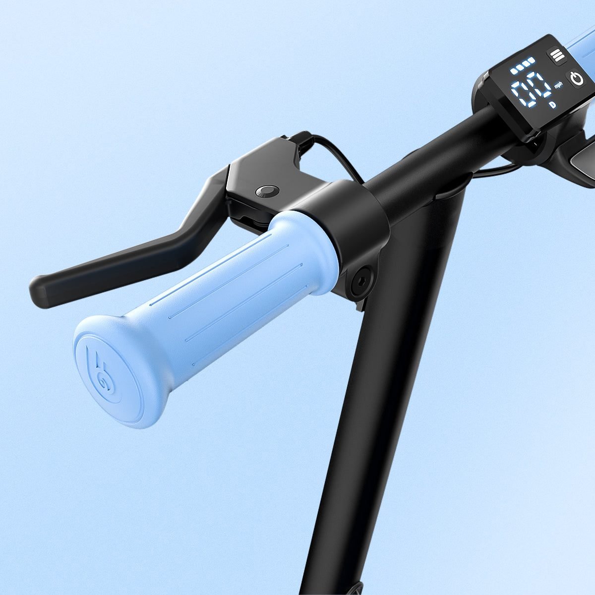 Hiboy Q2 Lite Electric Scooter for Kids Ages 5-8: Comfortable Silicone Handle Grips