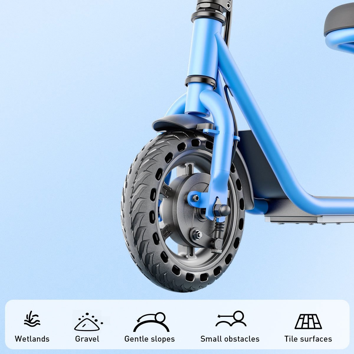 Hiboy Q2 Lite Electric Scooter for Kids Ages 5-8: 8.5” Puncture-Resistant Tires