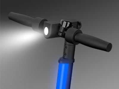 S2 Lite scooter: Night riding