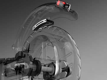 S2 Lite scooter: Two brakes