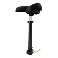 Adjustable Hiboy scooter seat: the Hiboy S2 seat saddle