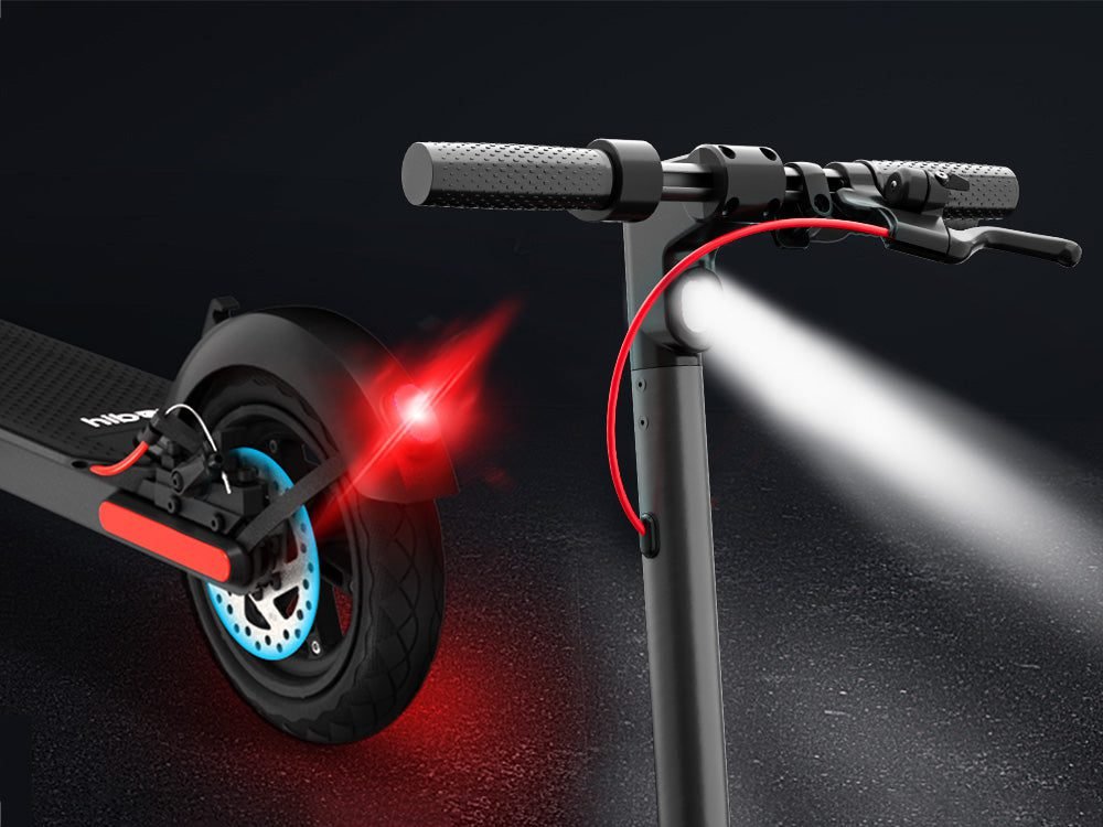 S2R Plus front and rear lights