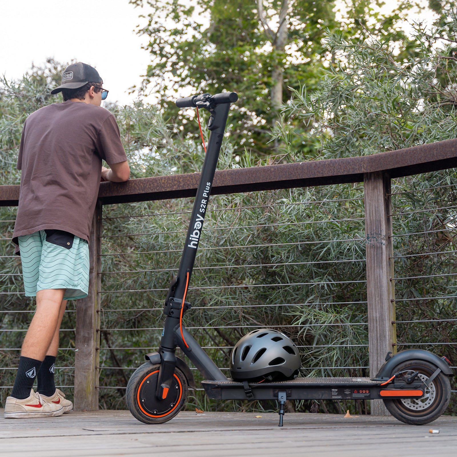 Hiboy S2R Plus Electric Scooter in the box: S2R Plus Scooter * 1