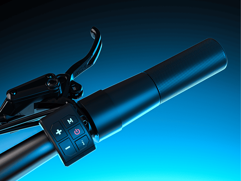 TITAN zero start, half-twist throttle