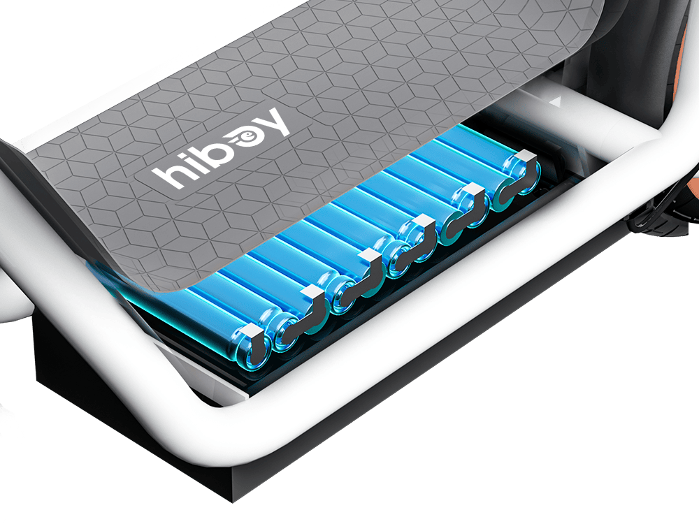 Hiboy U2 Electric Scooter with Seat: Reliable Battery, Worry-Free Range