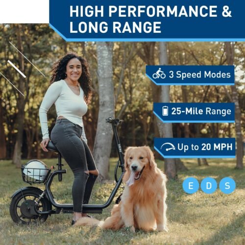 Hiboy U2 Electric Scooter with Seat, photo 2