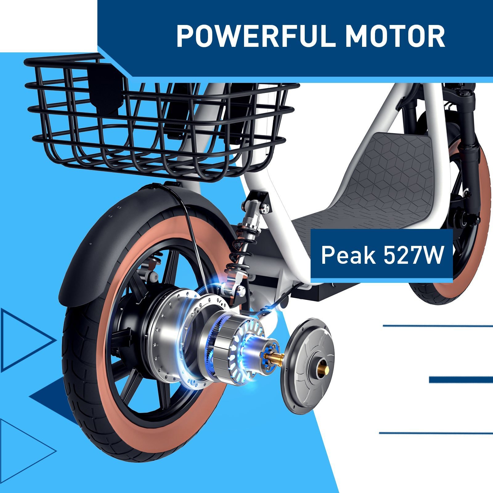 Hiboy U2 Electric Scooter with Seat, photo 5