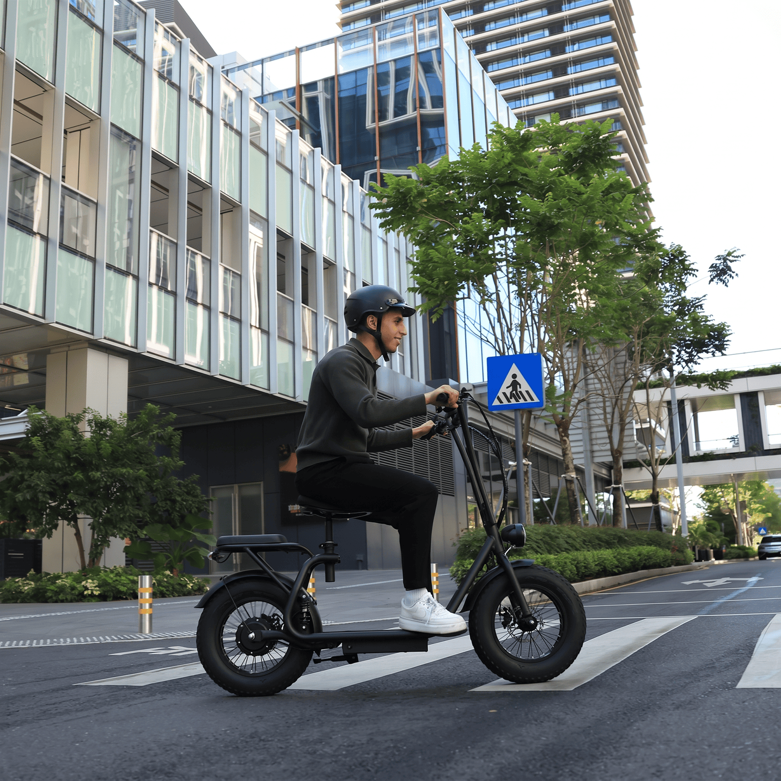 Hiboy U2 Pro Electric Scooter with 16" Fat Tires feature banner 4