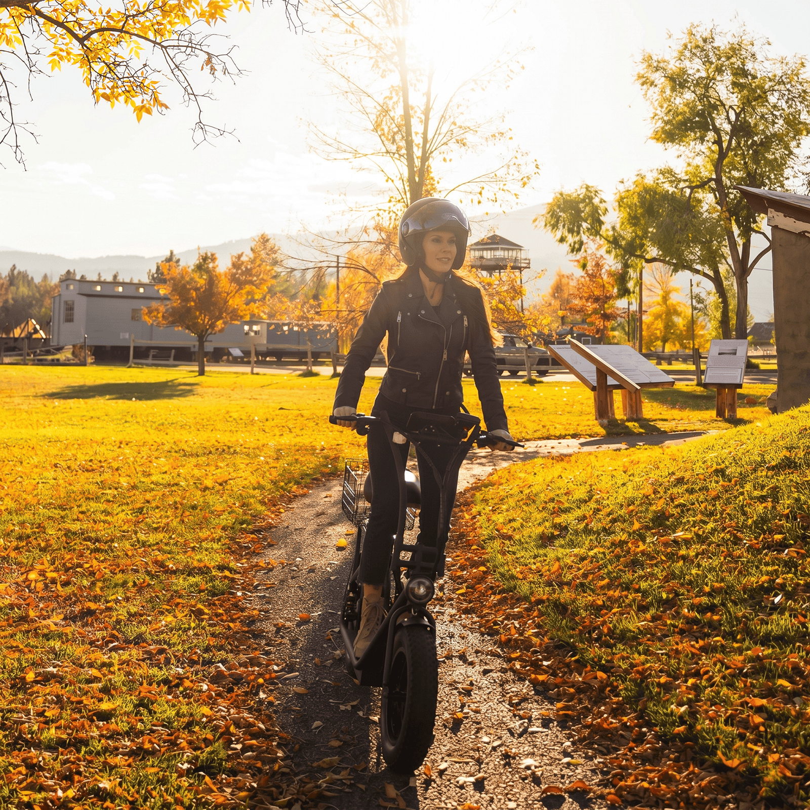 Hiboy U2 Pro Electric Scooter with 16" Fat Tires feature banner 5