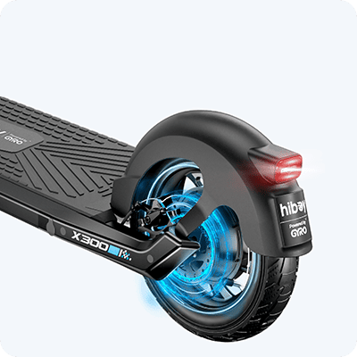 Hiboy X300 Big-Wheel Electric Scooter: Loud and Clear Safety Bell
