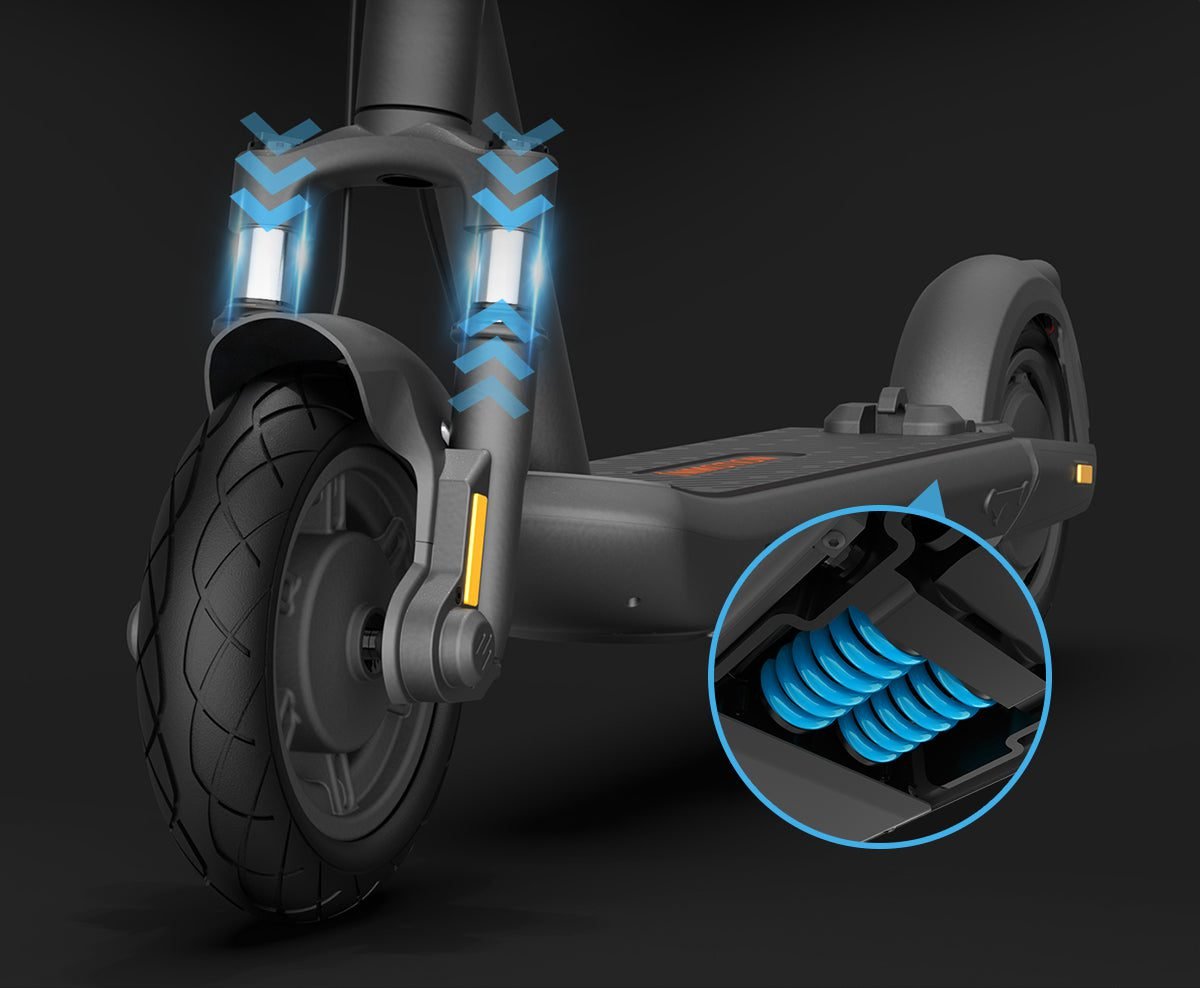 Front and rear shock absorbers