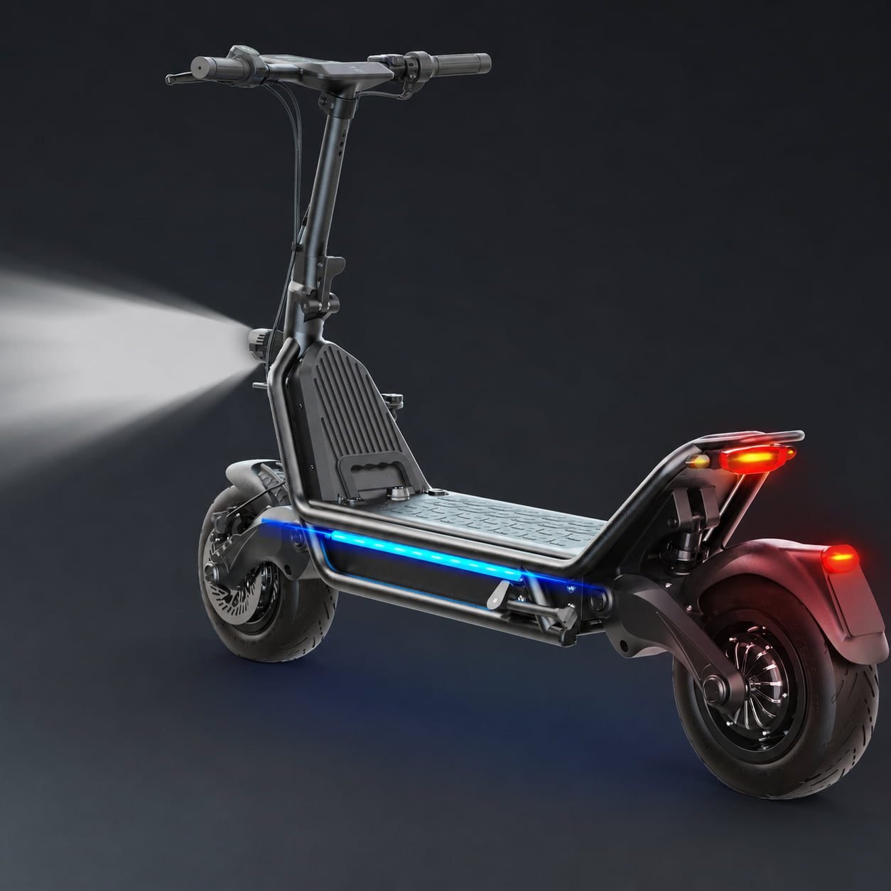 Lights and handlebar buttons