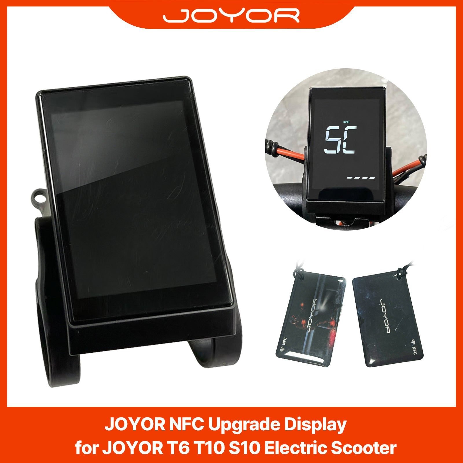 JOYOR T10 NFC display