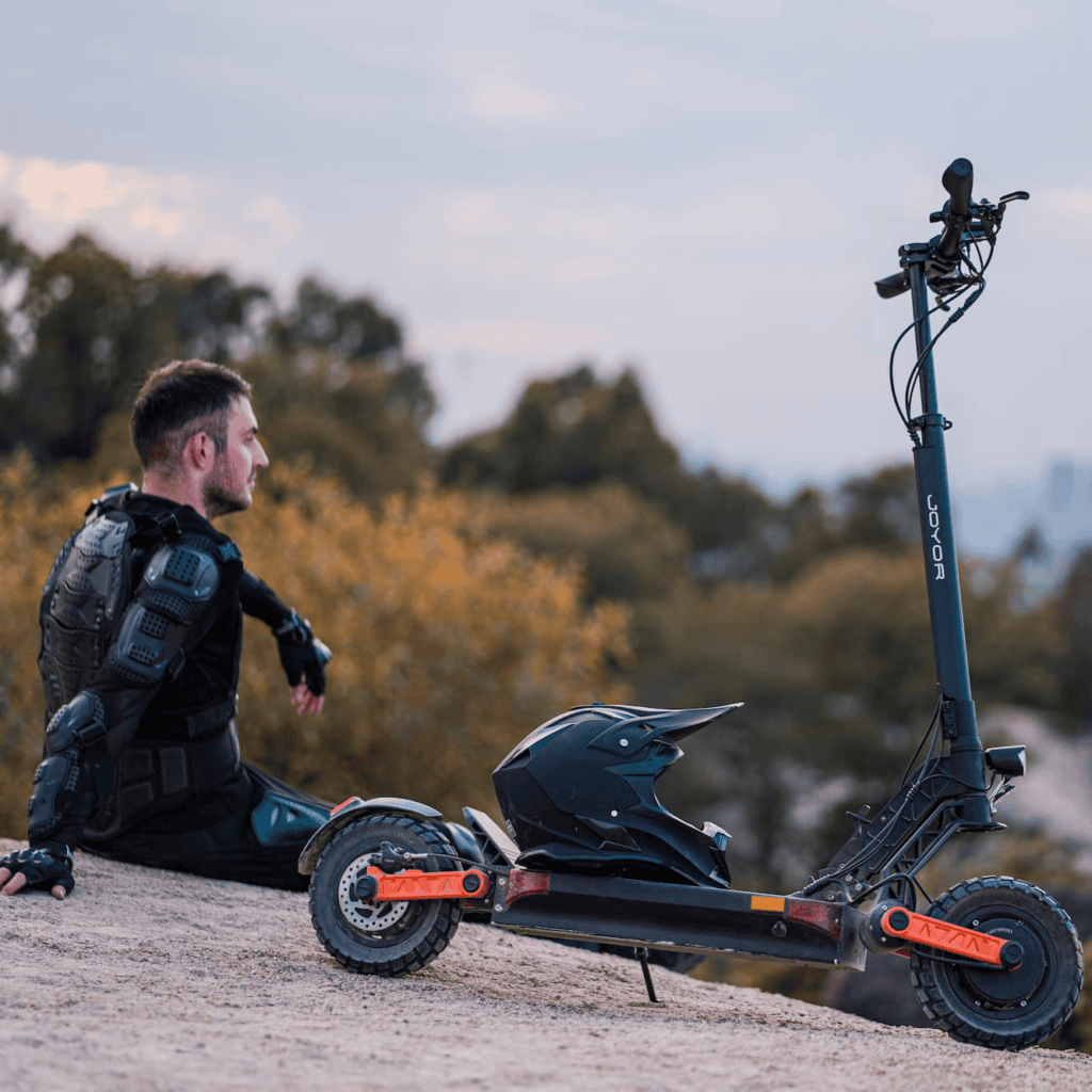 JOYOR S10-S-Z all-terrain electric scooter, photo 4