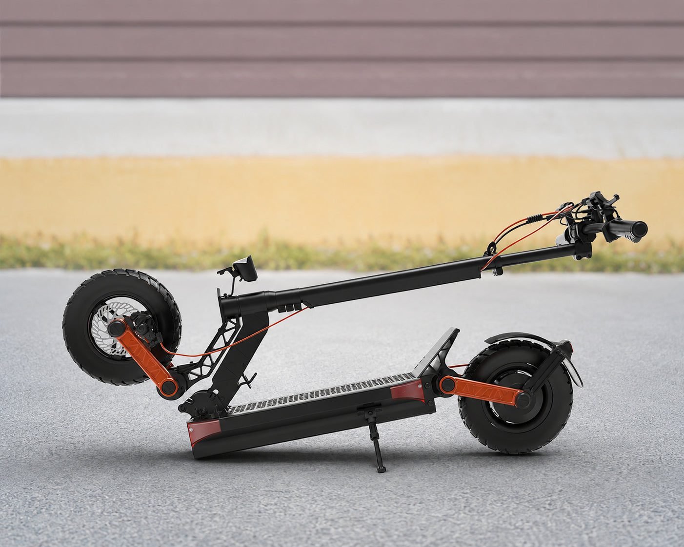 JOYOR S5-Z electric scooter folded