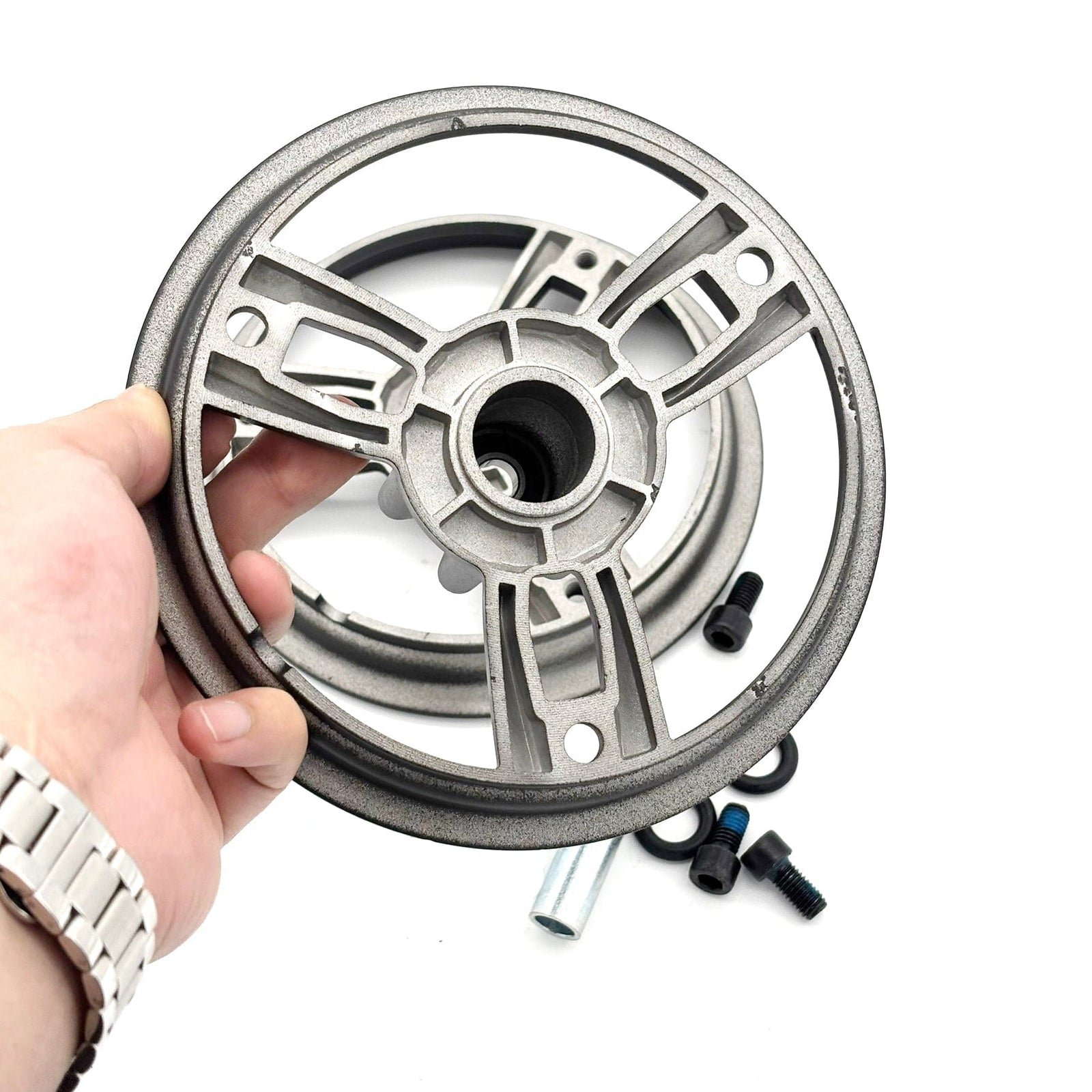 JOYOR S5-Z front wheel hub, detail