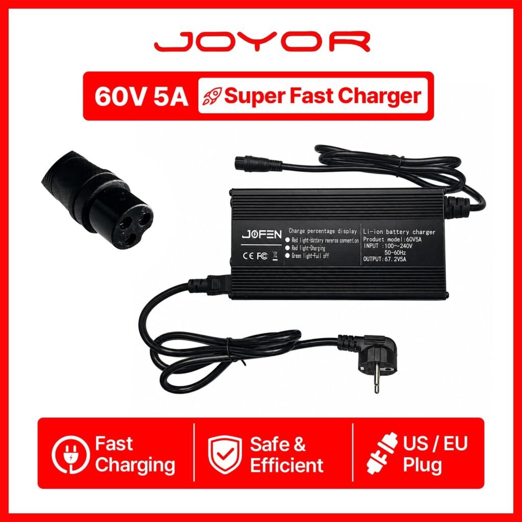JOYOR T10 60V 5A Fast Charger