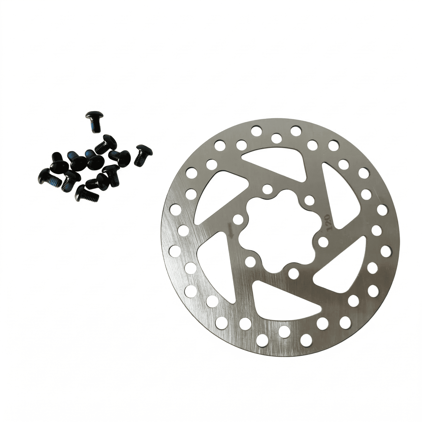 JOYOR T10 brake disc, up close