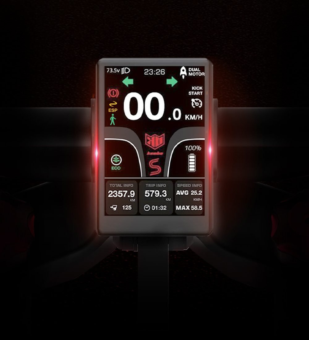 Kaabo King GTR Max electric scooter, riding modes