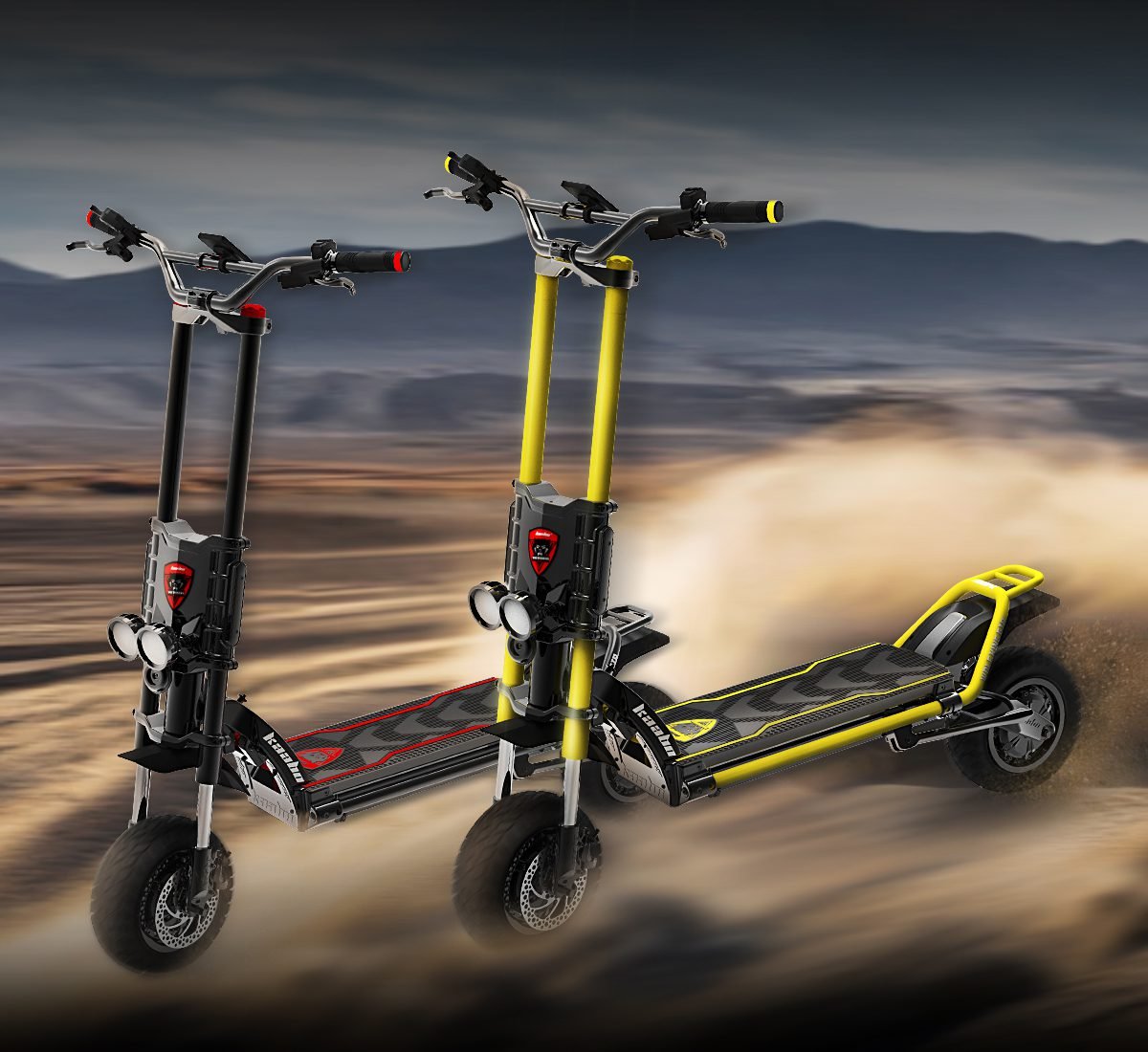 Kaabo Wolf King GTR Max, off-road