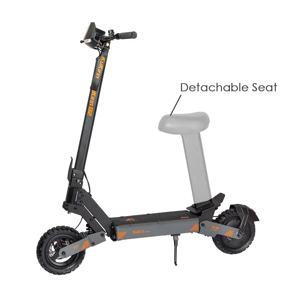 KUKIRIN G2 with the detachable seat