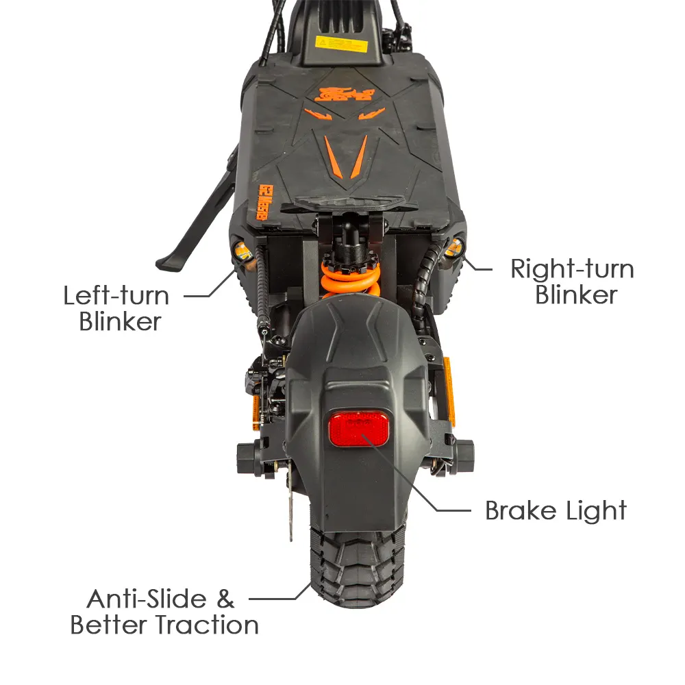 G2 Master blinkers and brake light from behind