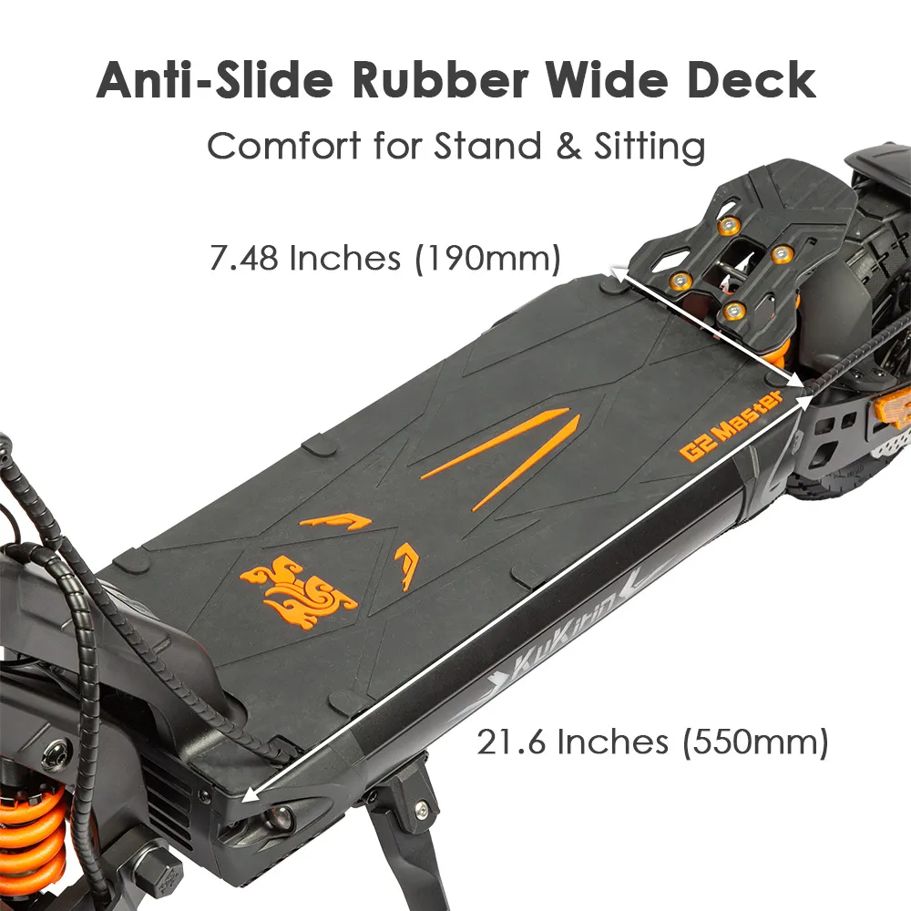 G2 Master anti-slip rubber deck
